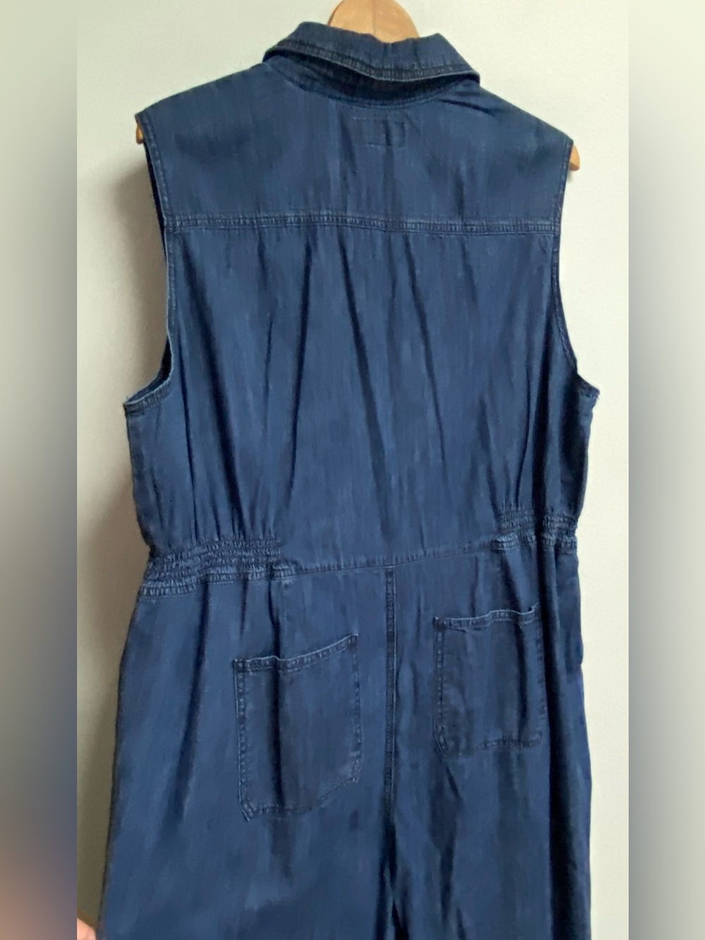 NWT ABSOLUTELY ADORABLE TORRID DENIM JUMPSUIT - 16 REGULAR - Picture 10 of 13